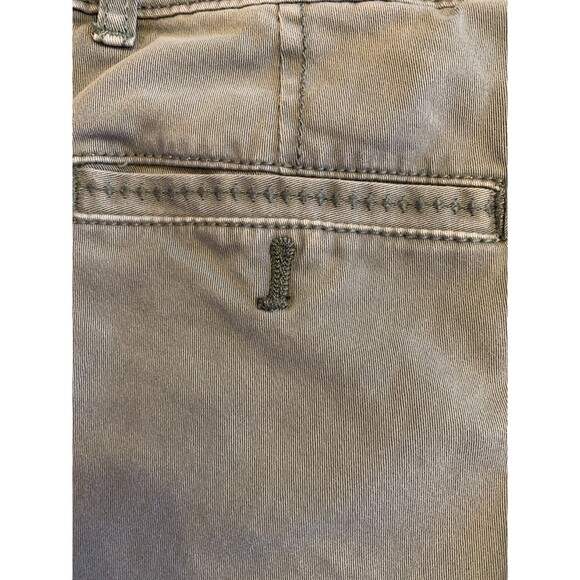 Anthropologie Pilcro Moss Green Pants Jeans Women's 35x29 Hyphen Fit Embroidered - Picture 10 of 14